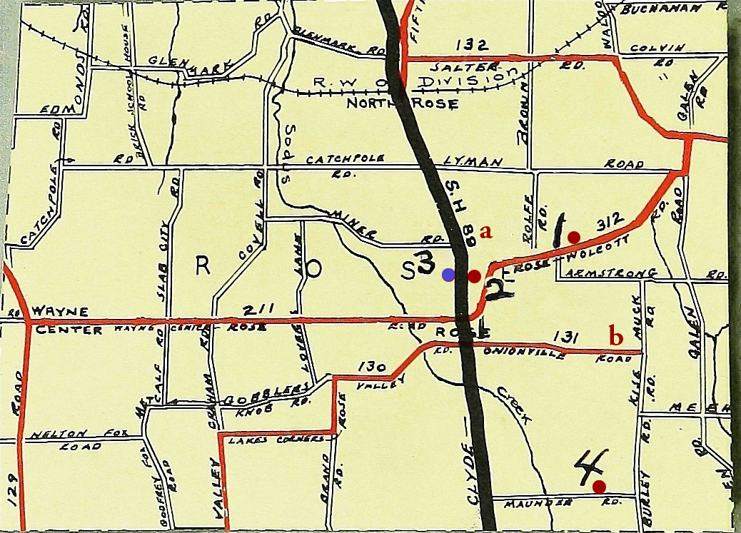 Klahn Town of Rose Map Rev
